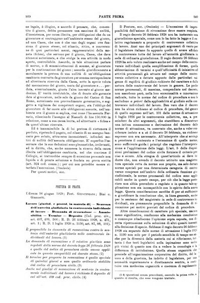 Il foro italiano raccolta generale di giurisprudenza civile, commerciale, penale, amministrativa