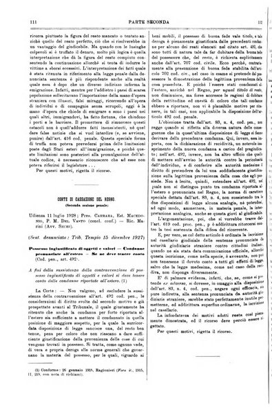 Il foro italiano raccolta generale di giurisprudenza civile, commerciale, penale, amministrativa