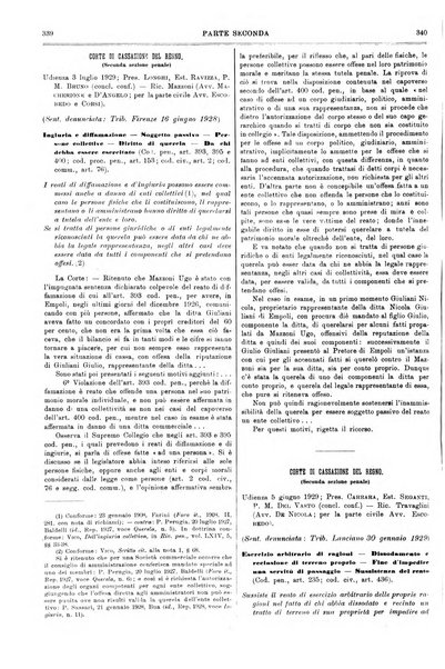 Il foro italiano raccolta generale di giurisprudenza civile, commerciale, penale, amministrativa