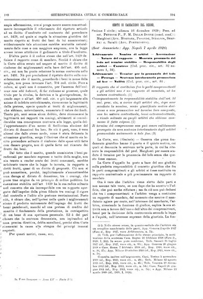 Il foro italiano raccolta generale di giurisprudenza civile, commerciale, penale, amministrativa