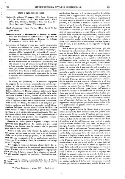 Il foro italiano raccolta generale di giurisprudenza civile, commerciale, penale, amministrativa