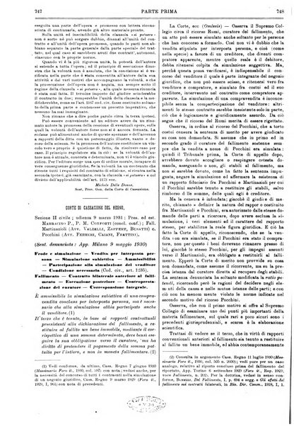 Il foro italiano raccolta generale di giurisprudenza civile, commerciale, penale, amministrativa