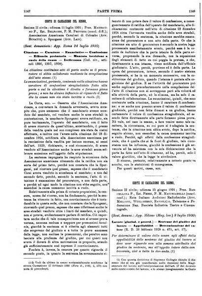 Il foro italiano raccolta generale di giurisprudenza civile, commerciale, penale, amministrativa