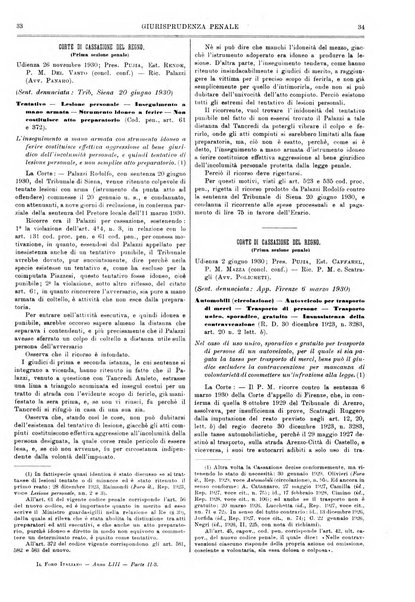 Il foro italiano raccolta generale di giurisprudenza civile, commerciale, penale, amministrativa