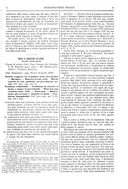 Il foro italiano raccolta generale di giurisprudenza civile, commerciale, penale, amministrativa