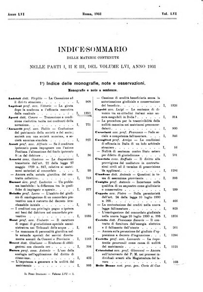 Il foro italiano raccolta generale di giurisprudenza civile, commerciale, penale, amministrativa