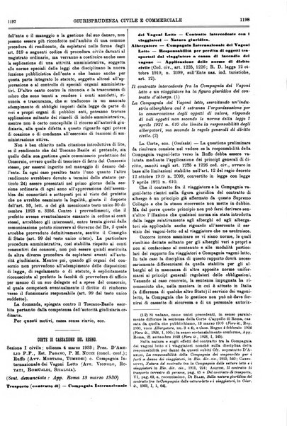 Il foro italiano raccolta generale di giurisprudenza civile, commerciale, penale, amministrativa