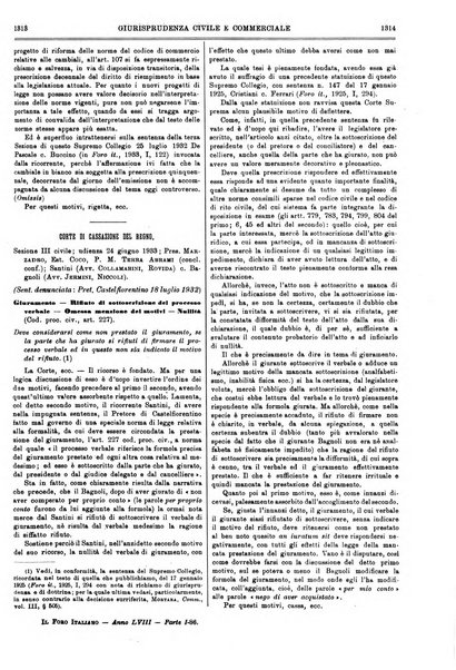 Il foro italiano raccolta generale di giurisprudenza civile, commerciale, penale, amministrativa