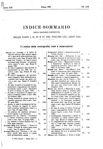 Il foro italiano raccolta generale di giurisprudenza civile, commerciale, penale, amministrativa