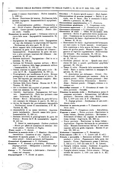 Il foro italiano raccolta generale di giurisprudenza civile, commerciale, penale, amministrativa