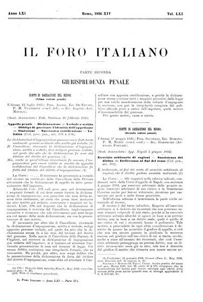 Il foro italiano raccolta generale di giurisprudenza civile, commerciale, penale, amministrativa