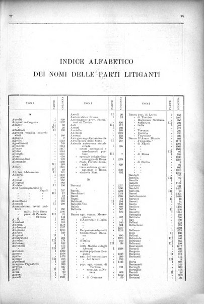 Il foro italiano raccolta generale di giurisprudenza civile, commerciale, penale, amministrativa