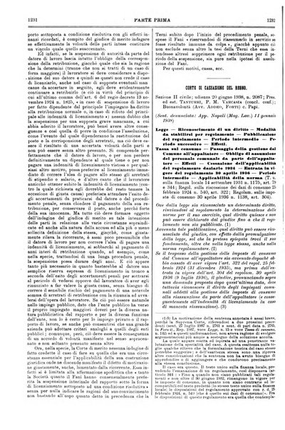 Il foro italiano raccolta generale di giurisprudenza civile, commerciale, penale, amministrativa