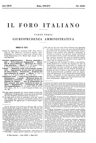 Il foro italiano raccolta generale di giurisprudenza civile, commerciale, penale, amministrativa