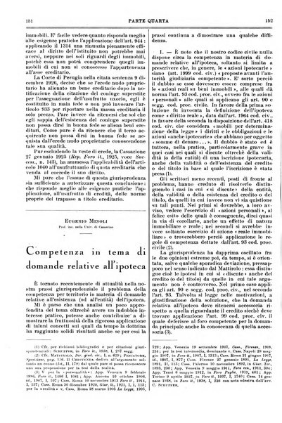 Il foro italiano raccolta generale di giurisprudenza civile, commerciale, penale, amministrativa