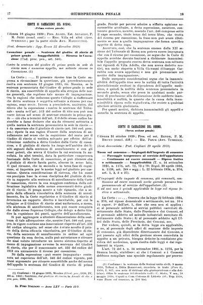 Il foro italiano raccolta generale di giurisprudenza civile, commerciale, penale, amministrativa