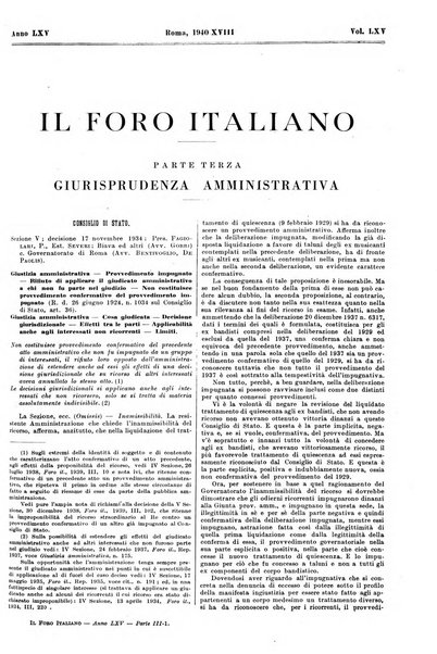 Il foro italiano raccolta generale di giurisprudenza civile, commerciale, penale, amministrativa