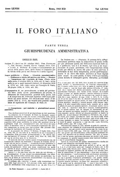 Il foro italiano raccolta generale di giurisprudenza civile, commerciale, penale, amministrativa