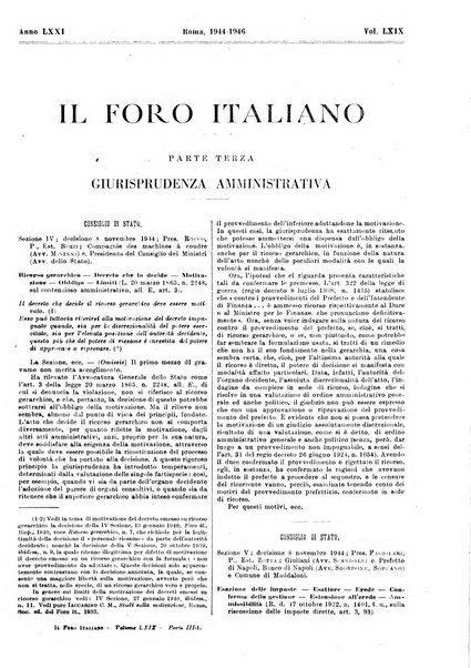 Il foro italiano raccolta generale di giurisprudenza civile, commerciale, penale, amministrativa