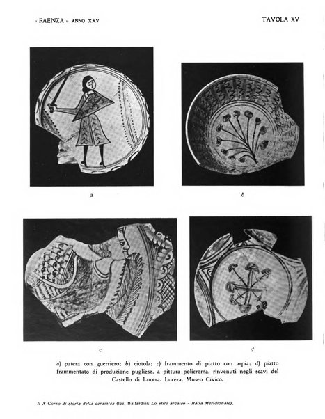 Faenza bollettino del Museo internazionale delle ceramiche