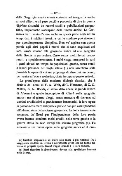 Rivista di filologia e d'istruzione classica