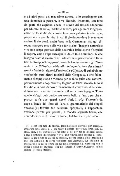 Rivista di filologia e d'istruzione classica