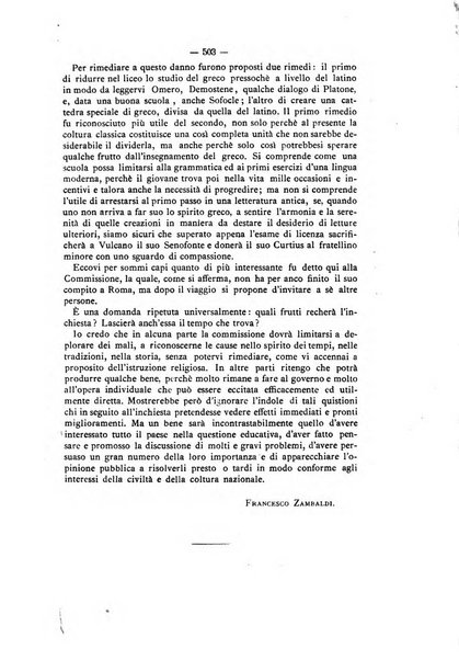 Rivista di filologia e d'istruzione classica