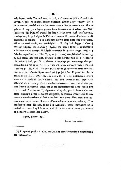 Rivista di filologia e d'istruzione classica