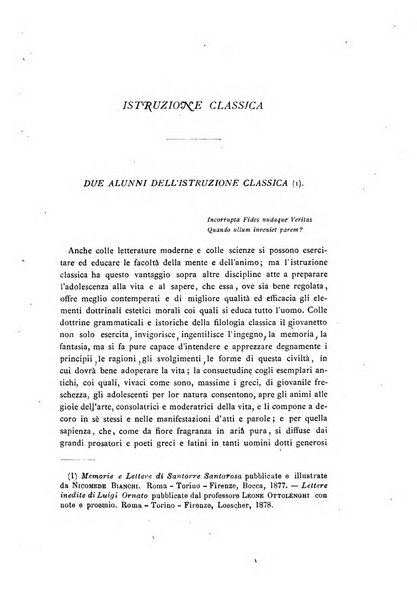 Rivista di filologia e d'istruzione classica