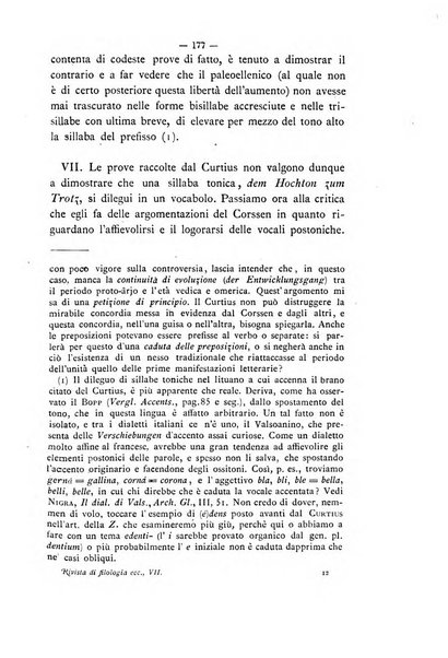 Rivista di filologia e d'istruzione classica