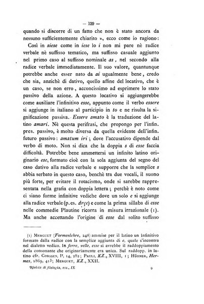 Rivista di filologia e d'istruzione classica