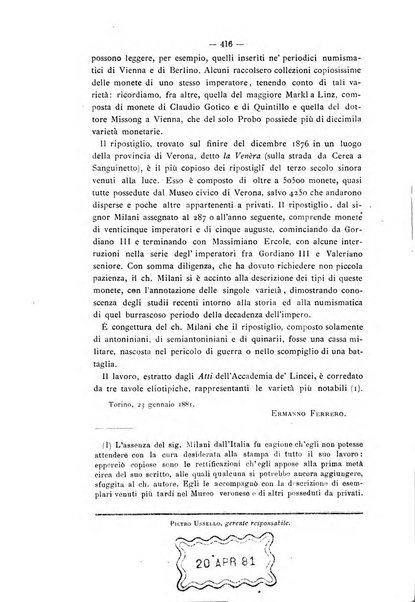 Rivista di filologia e d'istruzione classica