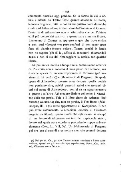 Rivista di filologia e d'istruzione classica