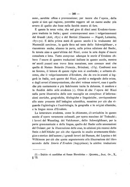 Rivista di filologia e d'istruzione classica