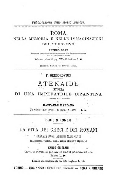 Rivista di filologia e d'istruzione classica