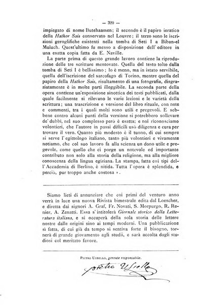 Rivista di filologia e d'istruzione classica