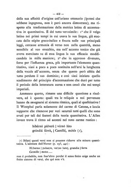 Rivista di filologia e d'istruzione classica