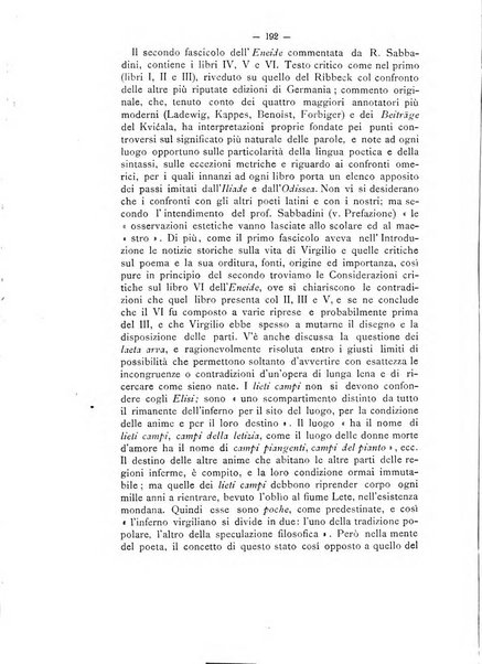 Rivista di filologia e d'istruzione classica