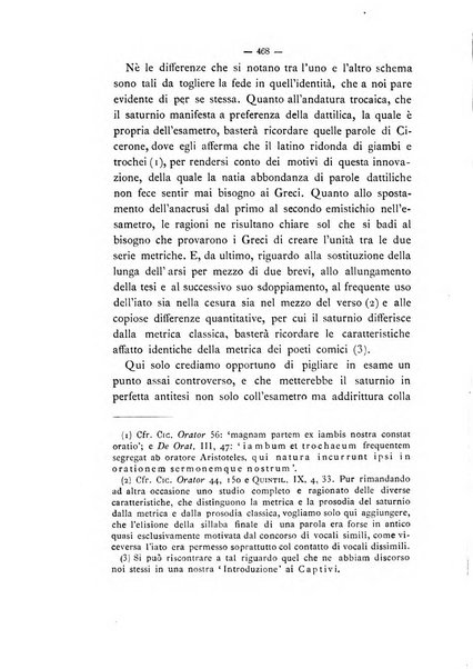 Rivista di filologia e d'istruzione classica