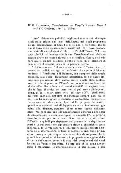 Rivista di filologia e d'istruzione classica