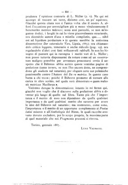 Rivista di filologia e d'istruzione classica