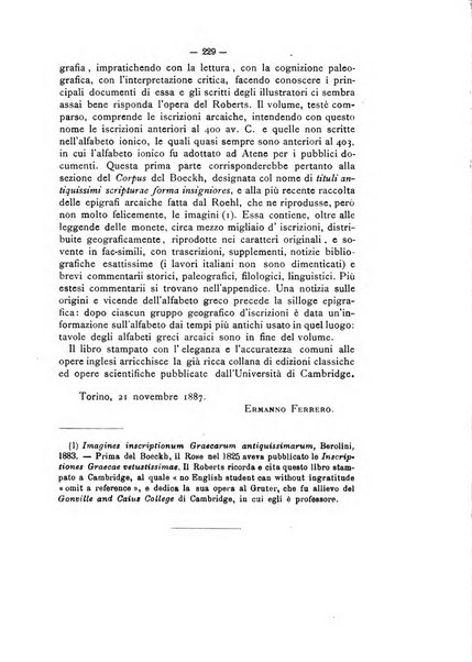 Rivista di filologia e d'istruzione classica