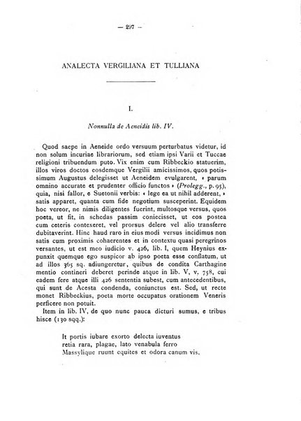 Rivista di filologia e d'istruzione classica