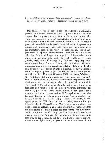 Rivista di filologia e d'istruzione classica