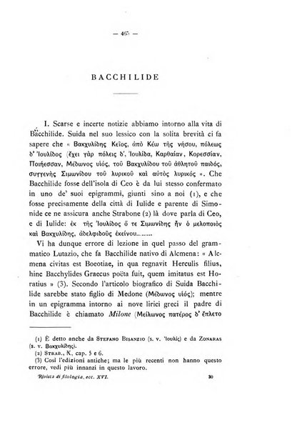 Rivista di filologia e d'istruzione classica