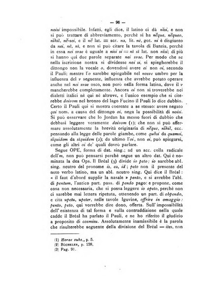 Rivista di filologia e d'istruzione classica