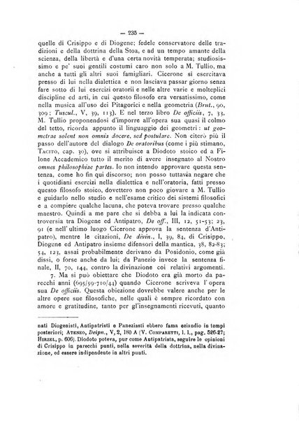 Rivista di filologia e d'istruzione classica