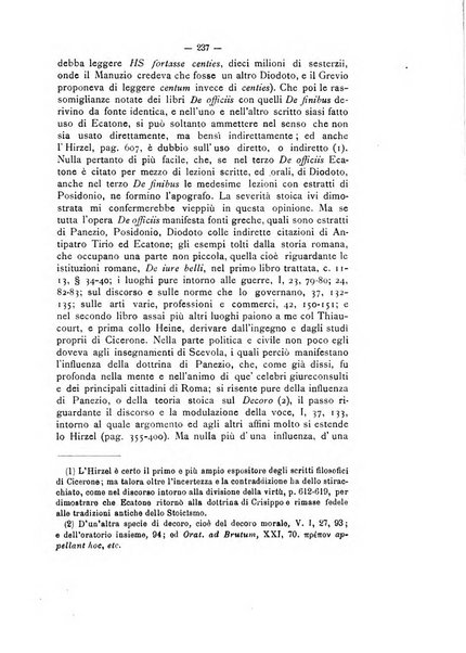 Rivista di filologia e d'istruzione classica