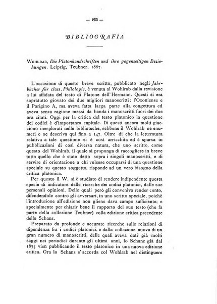 Rivista di filologia e d'istruzione classica