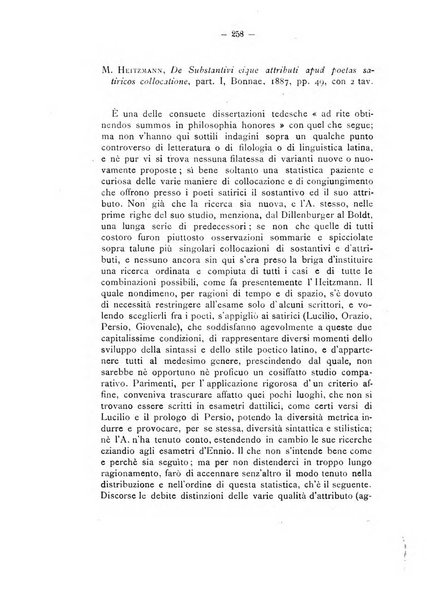 Rivista di filologia e d'istruzione classica